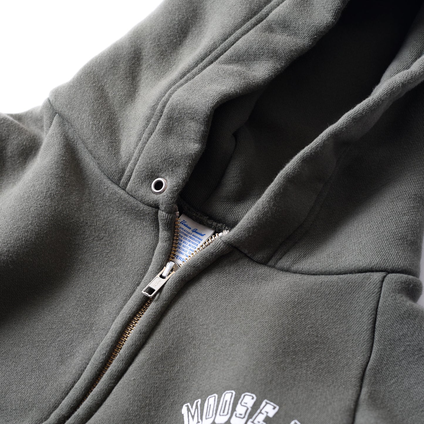 Faded Zip Hoodie