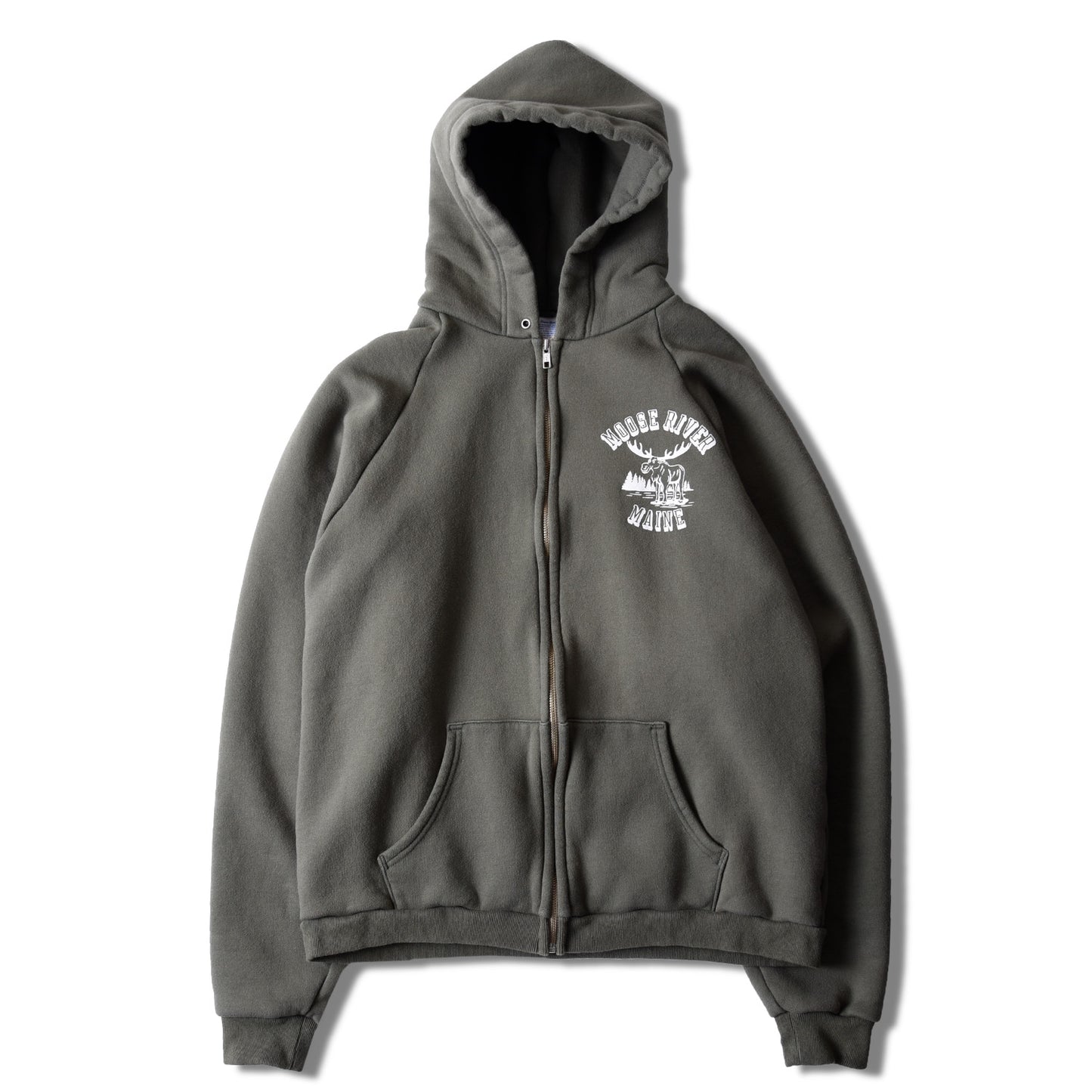 Faded Zip Hoodie