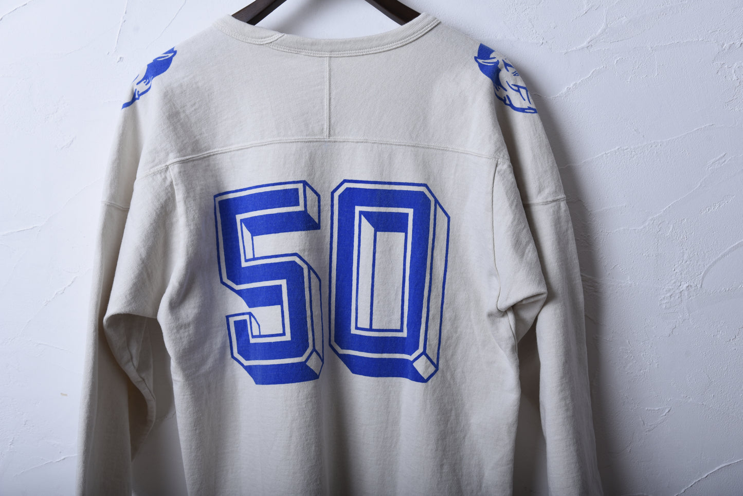 WELL JERSEY Foot ball Tee(50s)| DEL:1月末