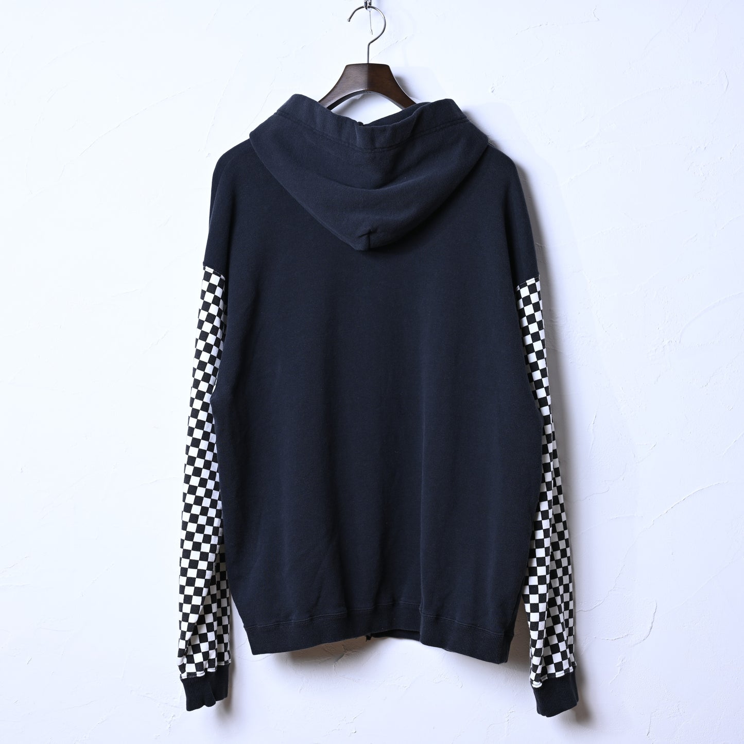 LW Checkered flag Zip parka | DEL:1中
