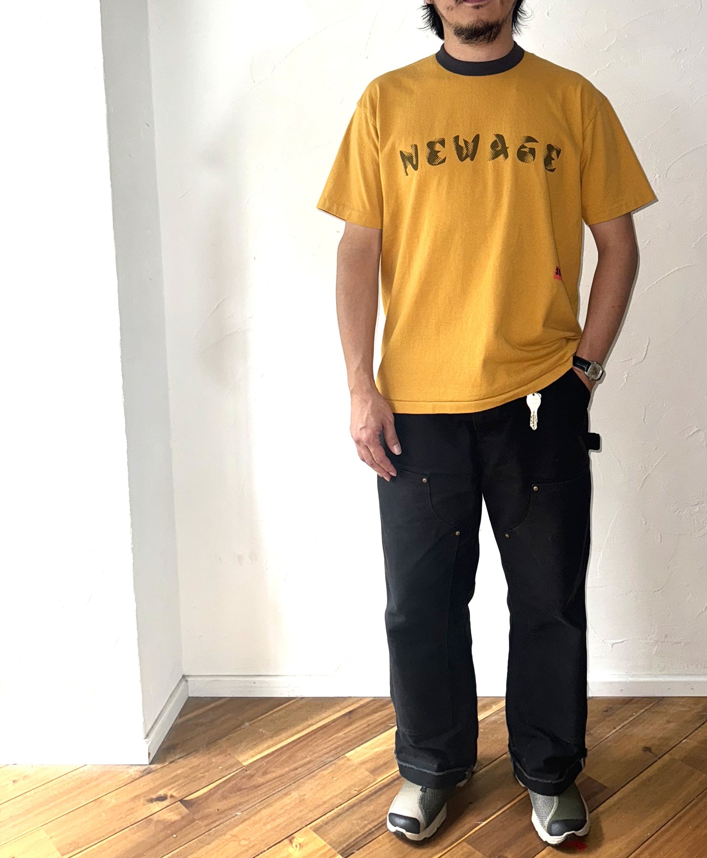 S/S NICKY 16/-OE RINGER TEE(NEWAGE)