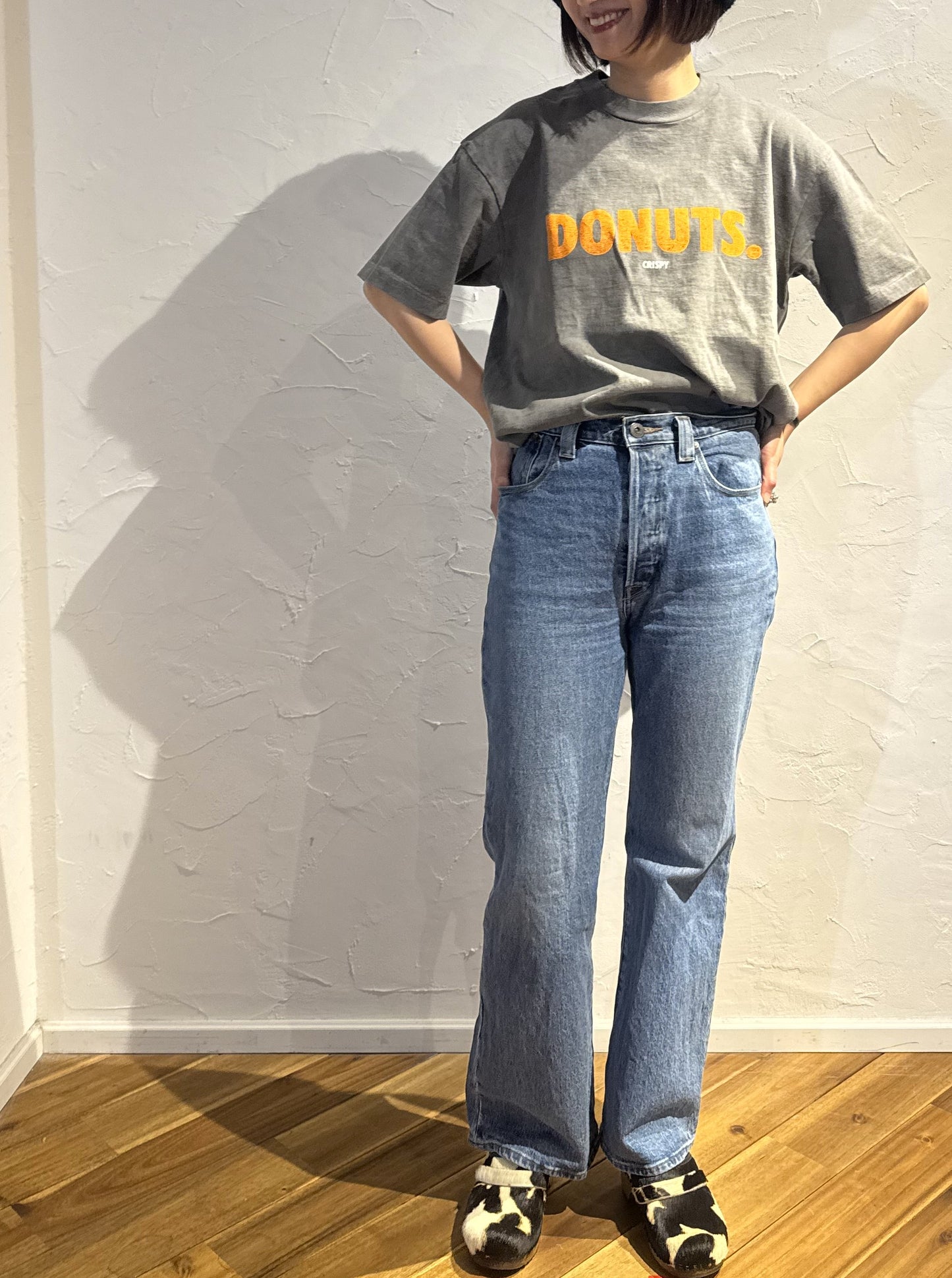 GIANT 16/-OE PIGMENT TEE(DONUTS)
