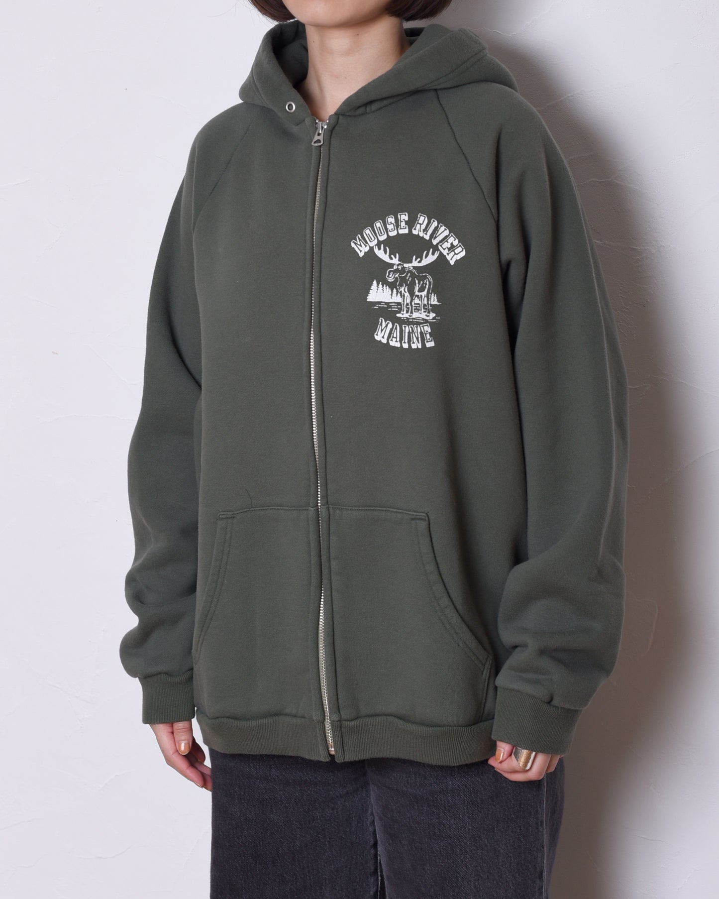 Faded Zip Hoodie