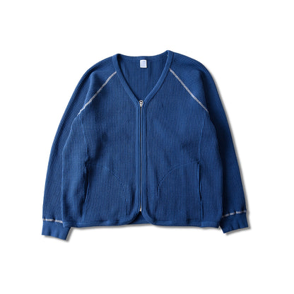 Max Weight Waffle Zip Cardigan