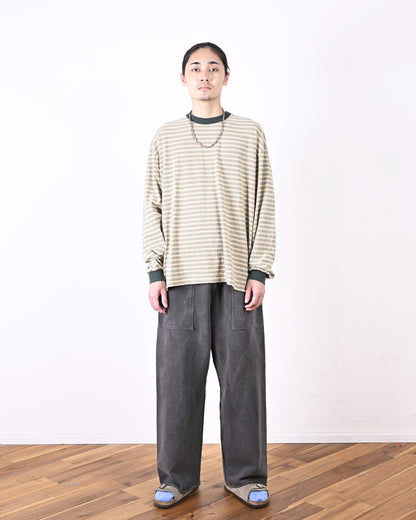GIANT MULTI BORDER L/S TEE