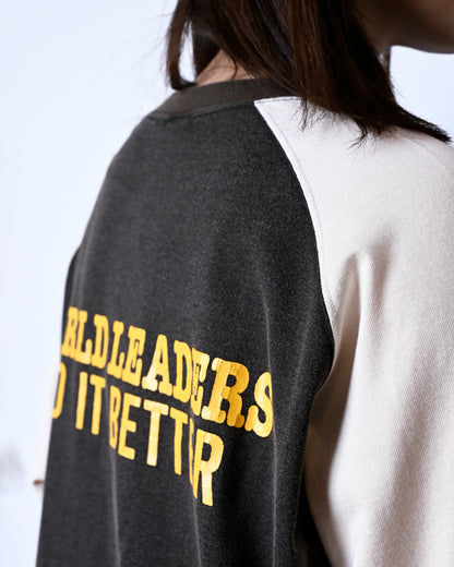 C/R RAGLAN TEE(WORLD LEADERS)