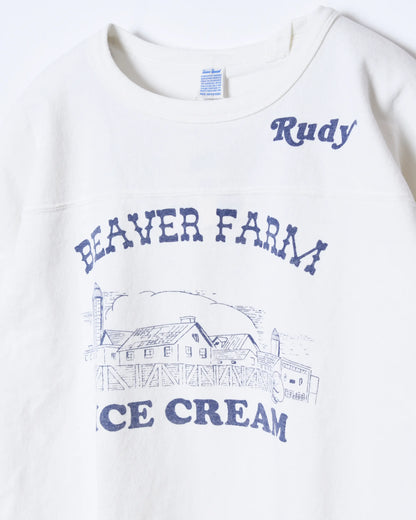 WELL JERSEY FOOTBALL TEE(ICE CREAM)