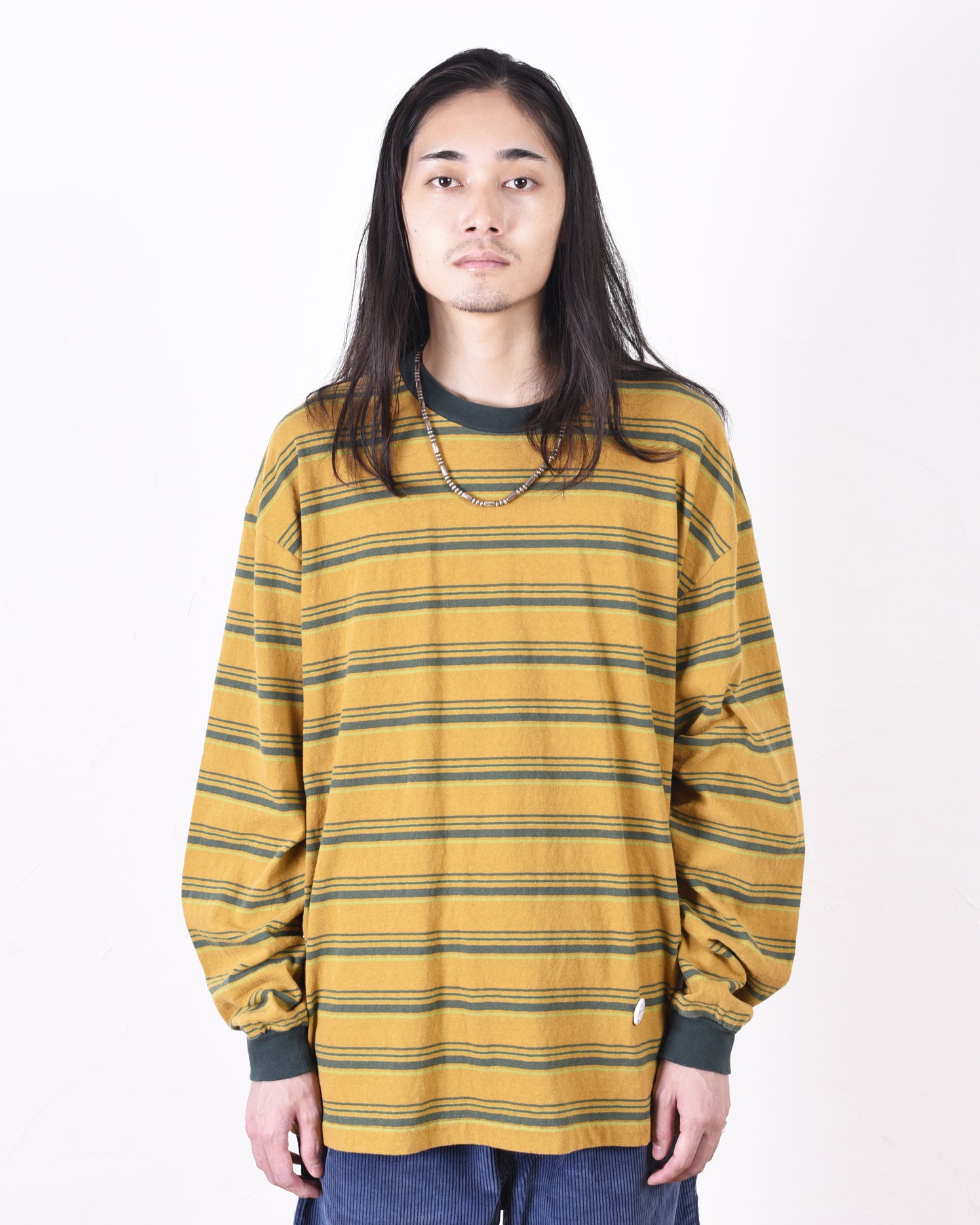 GIANT MULTI BORDER L/S TEE
