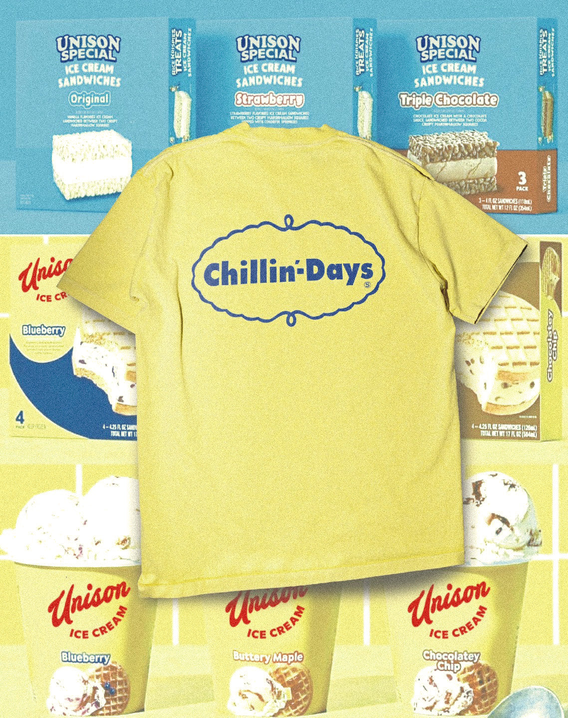 GIANT Tube PG Print S/S TEE(Chillin Day)