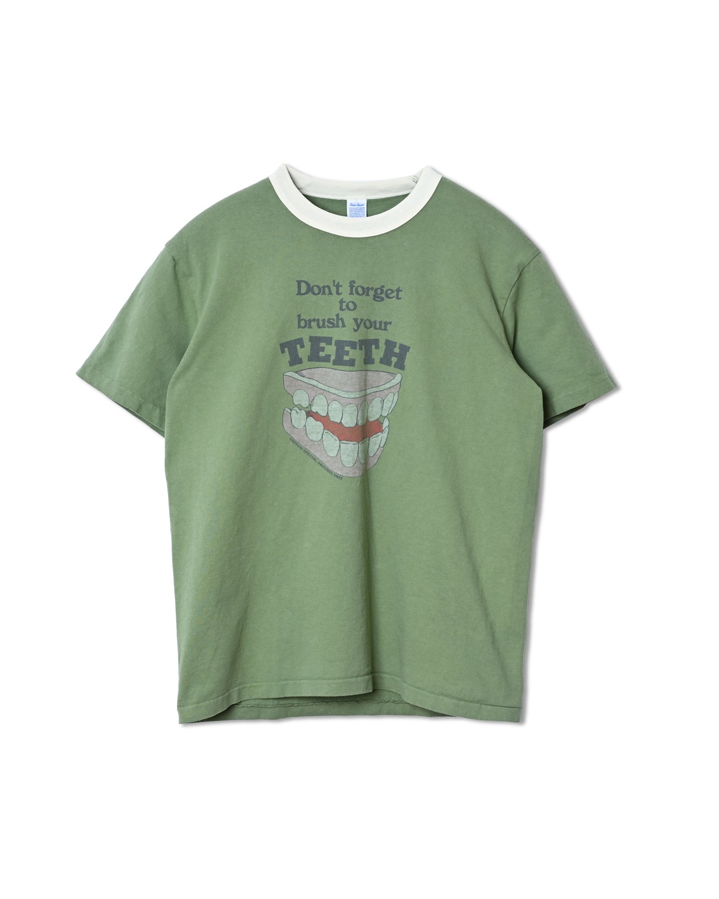 S/S NICKY RINGER TEE（TEETH)
