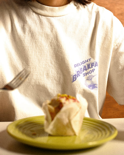 GIANT Tube Print S/S TEE(BREAKFAST)