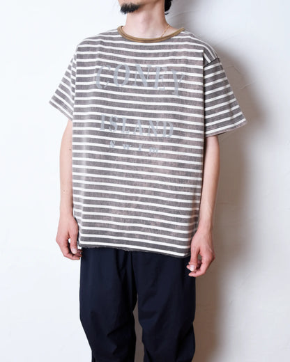 BORDER TEE（CONEY)
