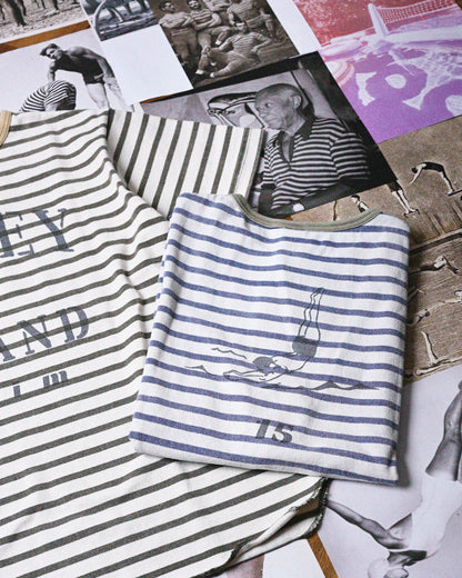 BORDER TEE（CONEY)