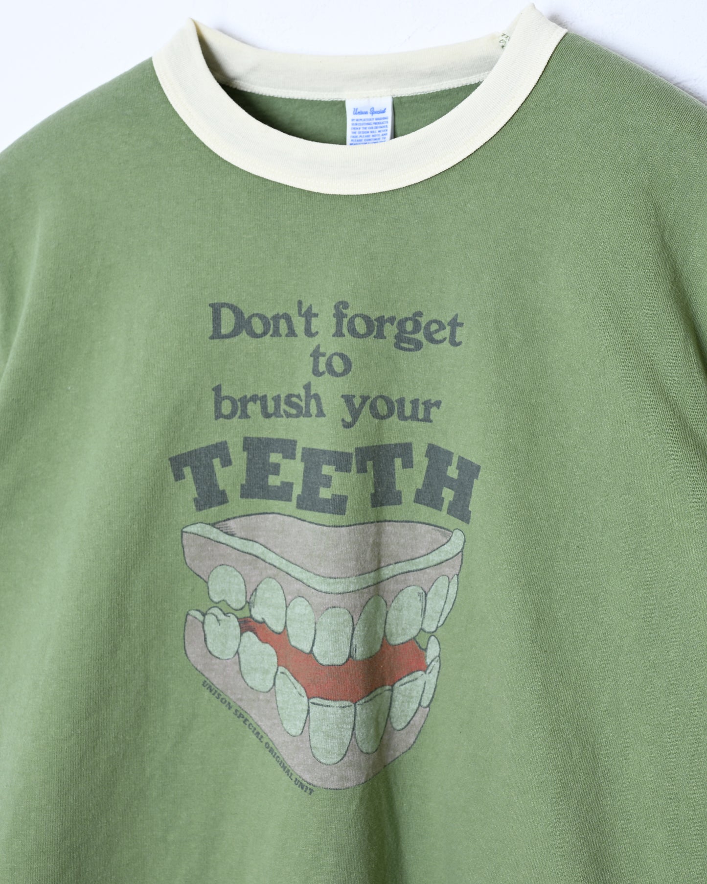 S/S NICKY RINGER TEE（TEETH)