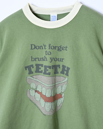 S/S NICKY RINGER TEE（TEETH)