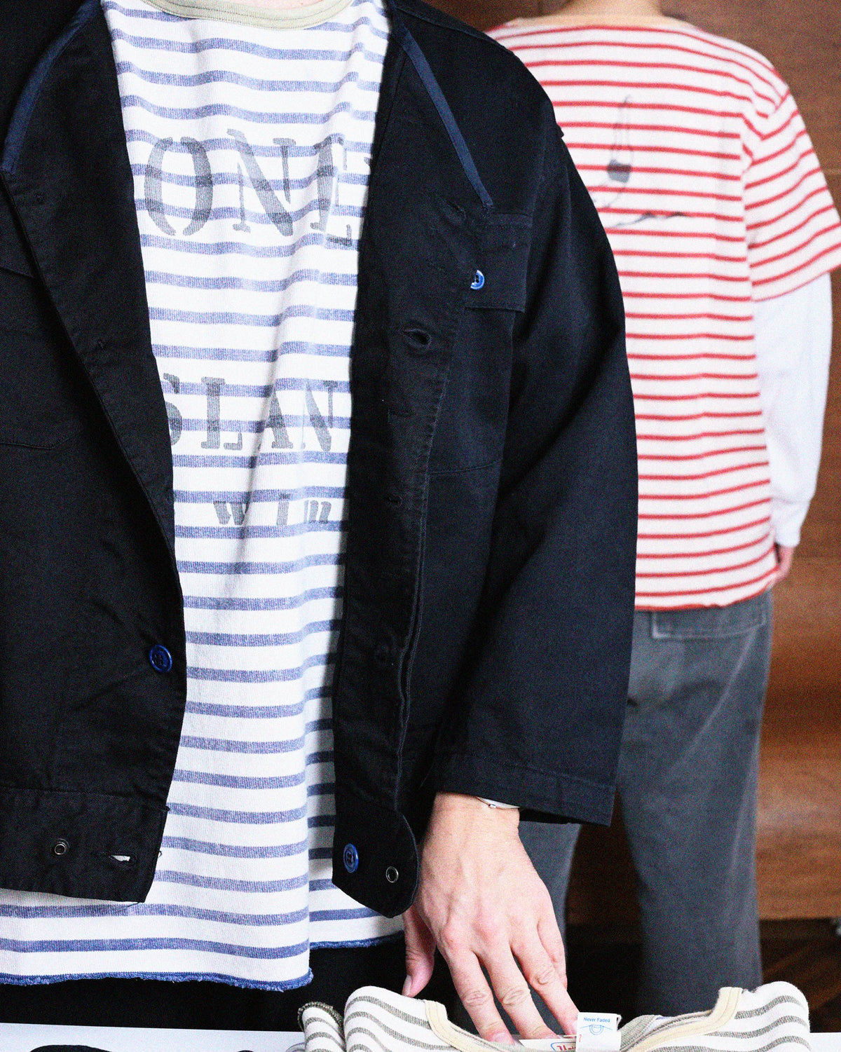 BORDER TEE（CONEY)