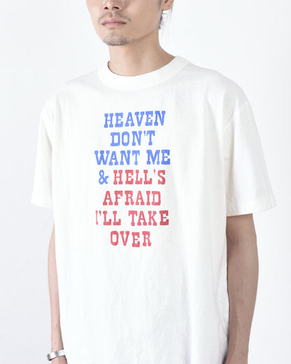 THE NEP S/S TEE(HEAVEN&HELL)
