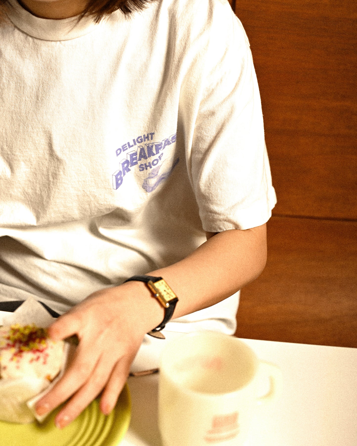 GIANT Tube Print S/S TEE(BREAKFAST)