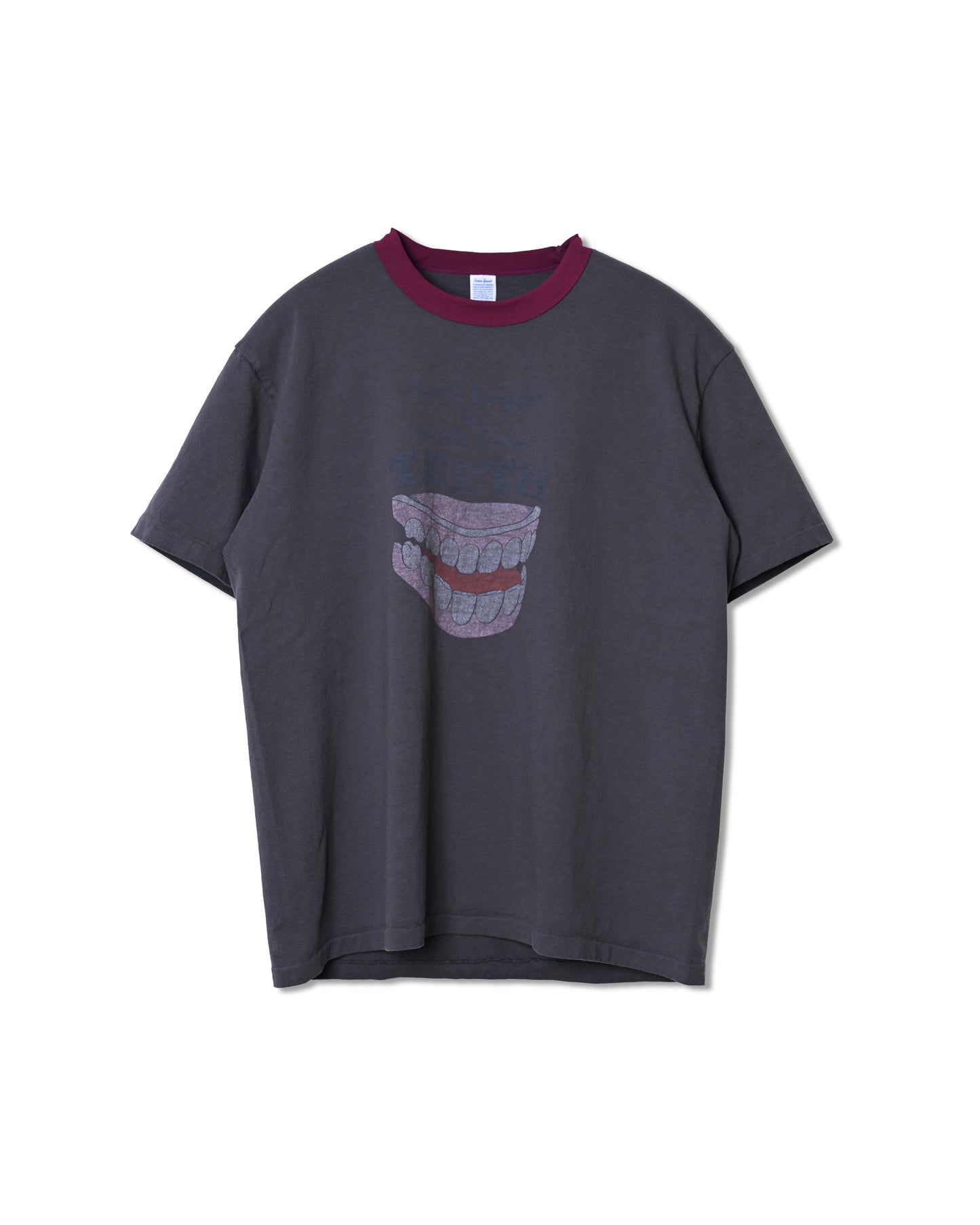 S/S NICKY RINGER TEE（TEETH)