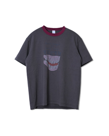 S/S NICKY RINGER TEE（TEETH)
