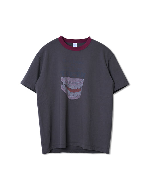 S/S NICKY RINGER TEE（TEETH)
