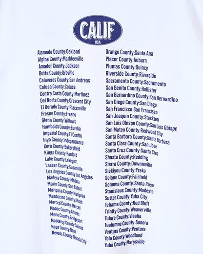 GIANT Tube PG Print S/S TEE(CALIF)