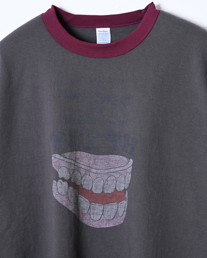S/S NICKY RINGER TEE（TEETH)