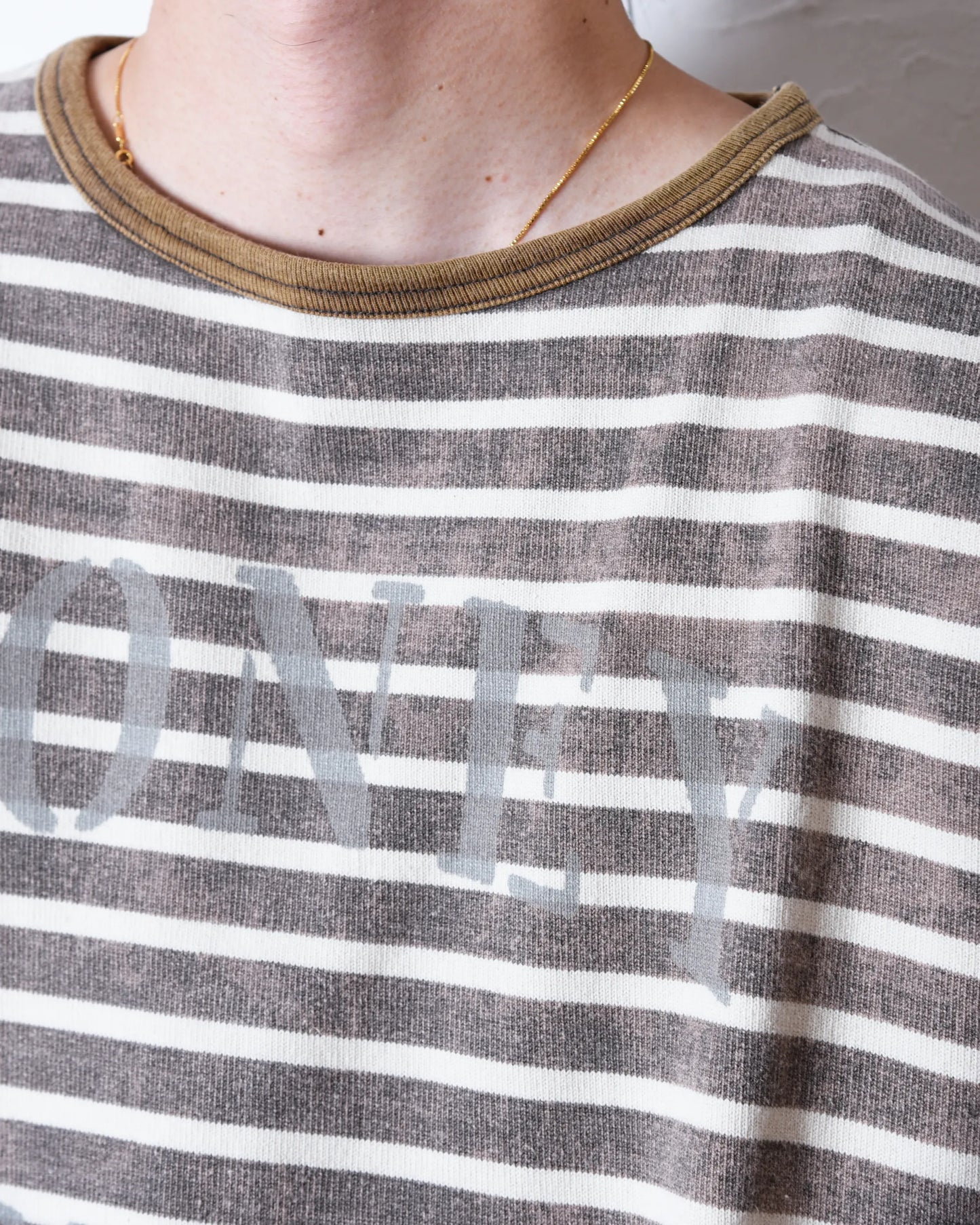 BORDER TEE（CONEY)
