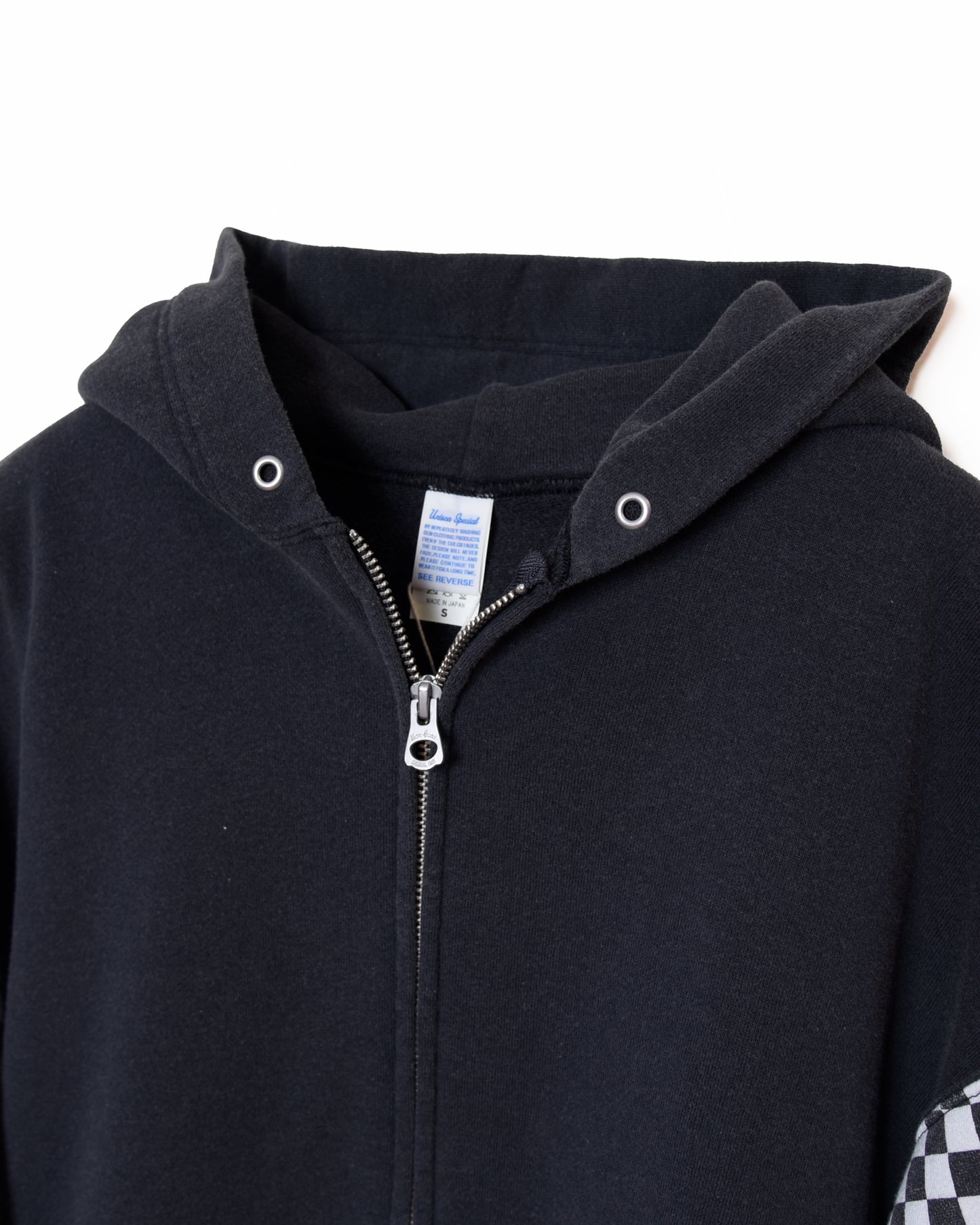 LW Checkered flag Zip parka