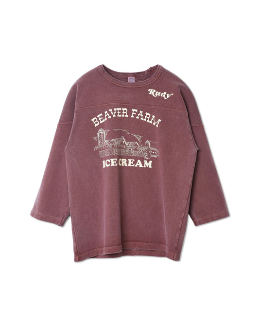 WELL JERSEY FOOTBALL TEE(ICE CREAM)