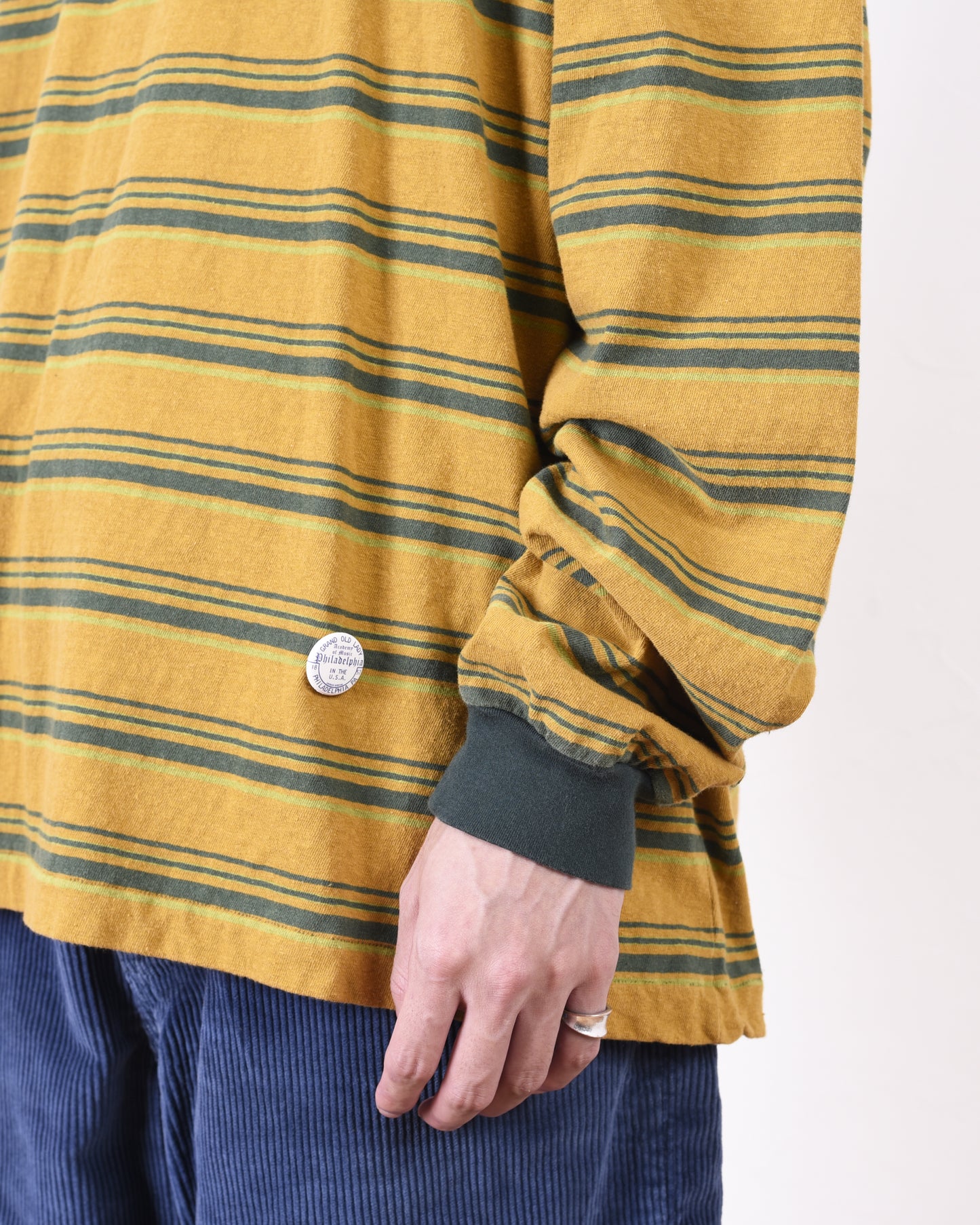 GIANT MULTI BORDER L/S TEE