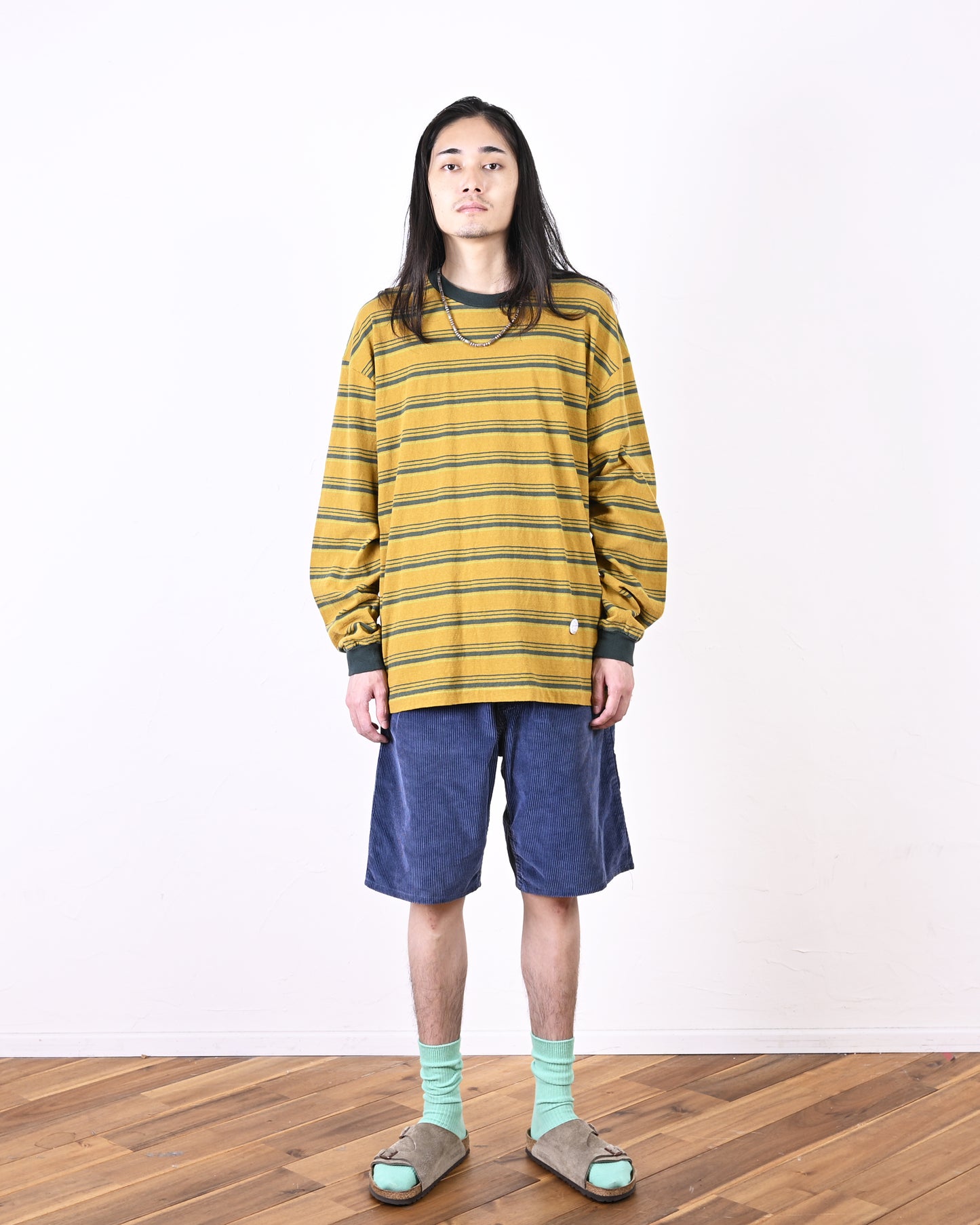 GIANT MULTI BORDER L/S TEE