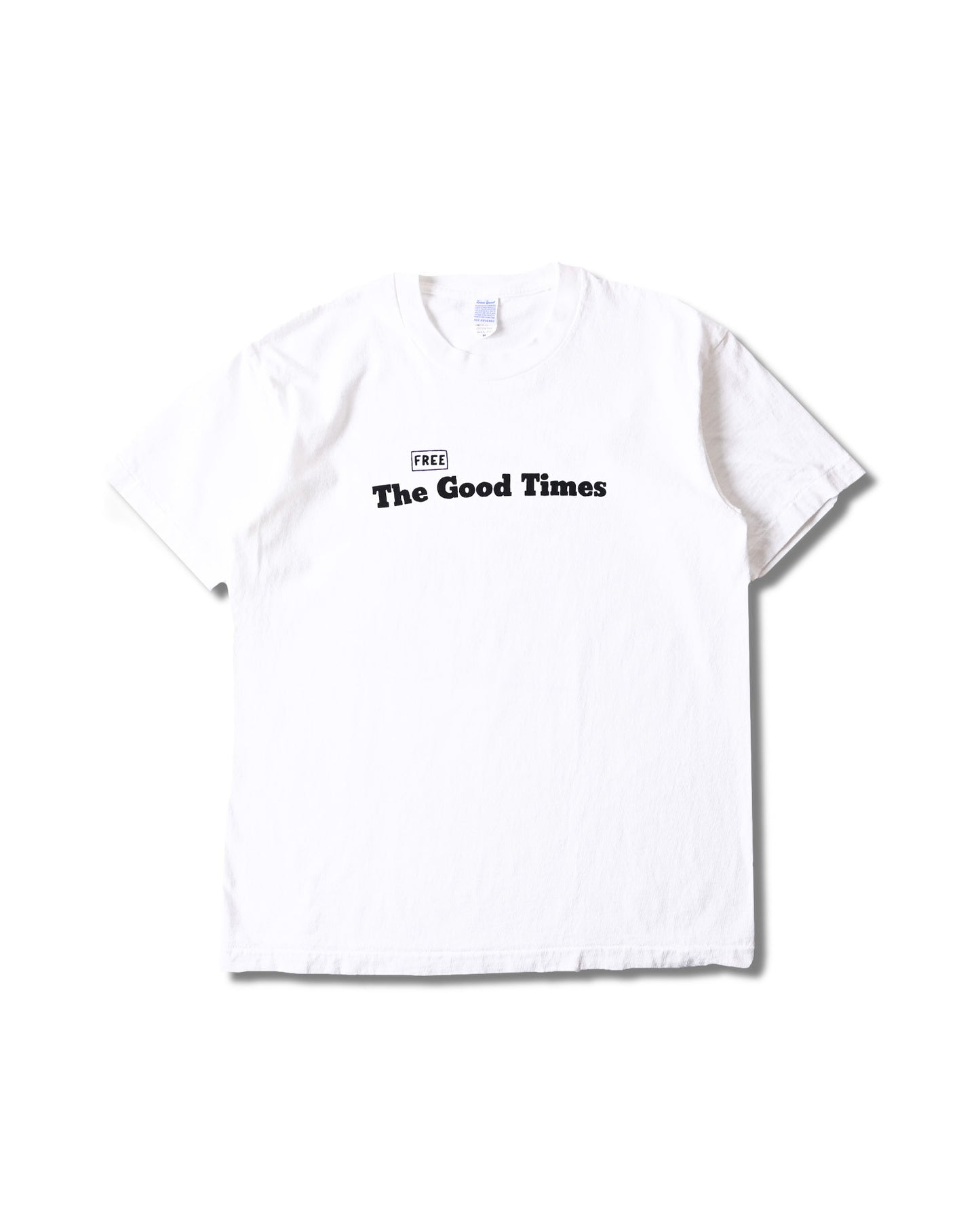 S/S GIANT 16/-OE PIGMENT TEE(News Paper)