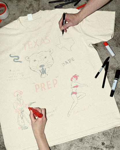 GIANT Tube PG Print S/S TEE(TEXAS)
