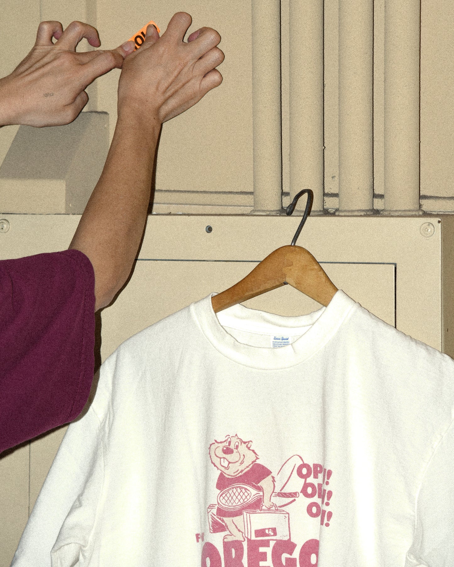 GIANT Tube Print S/S TEE(OREGON)