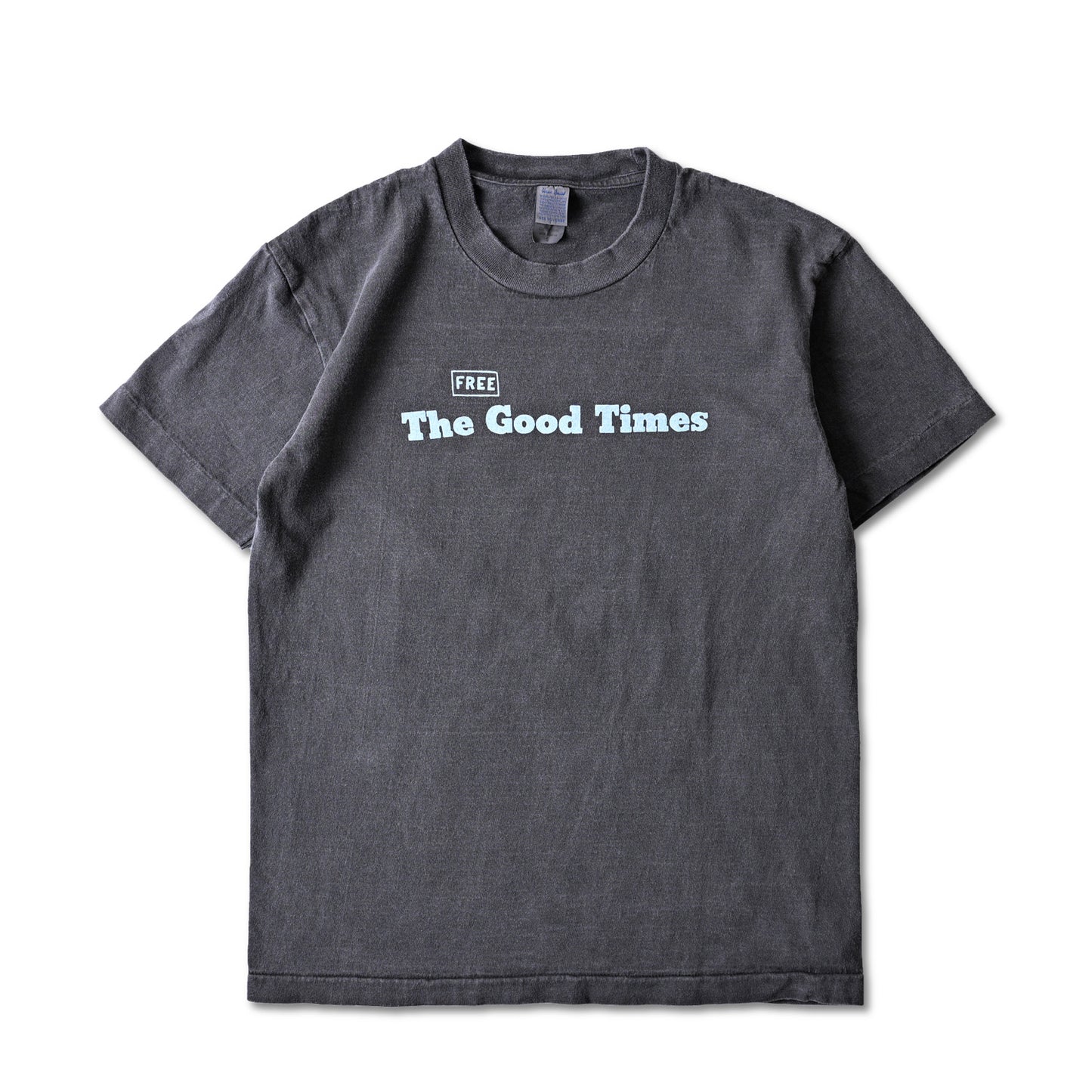 S/S GIANT 16/-OE PIGMENT TEE(News Paper)