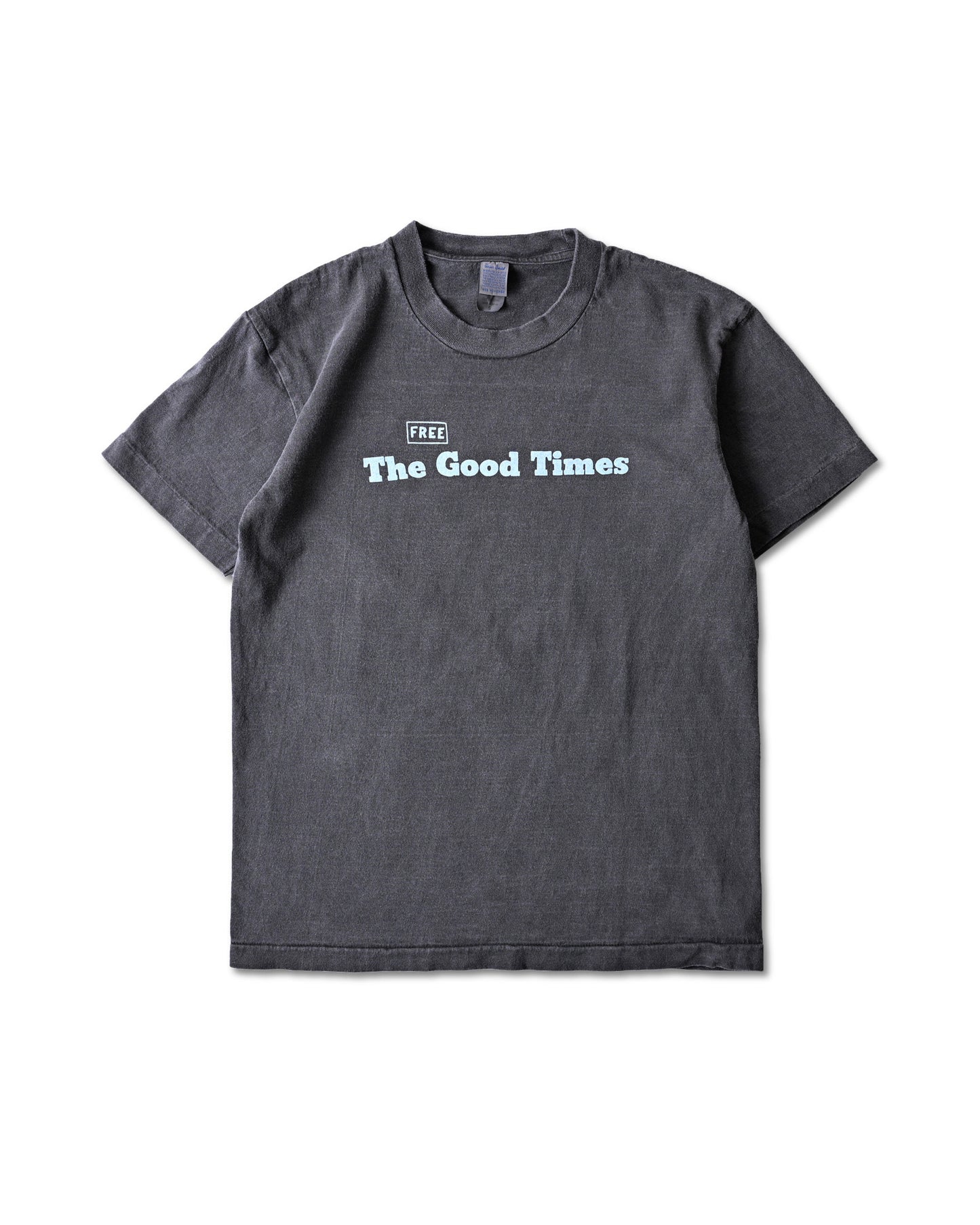 S/S GIANT 16/-OE PIGMENT TEE(News Paper)
