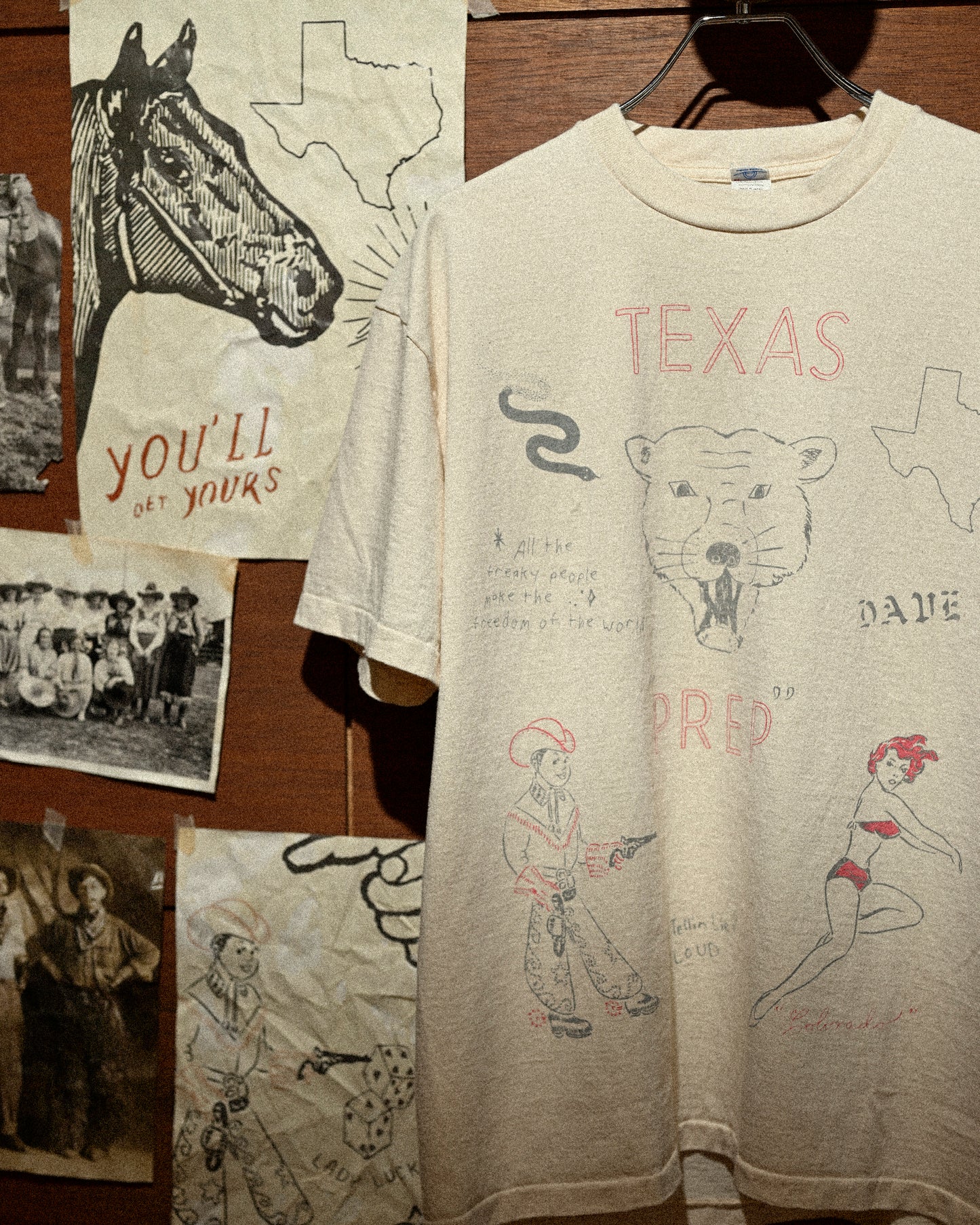 GIANT Tube PG Print S/S TEE(TEXAS)
