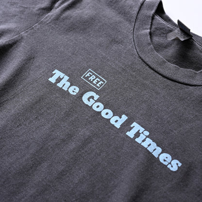 S/S GIANT 16/-OE PIGMENT TEE(News Paper)