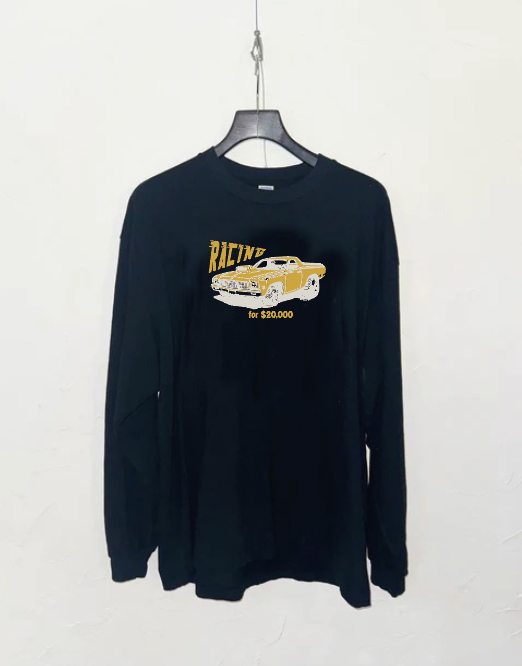 ★26AW★GIANT RAFFY PRINT L/ST(RACING$$)