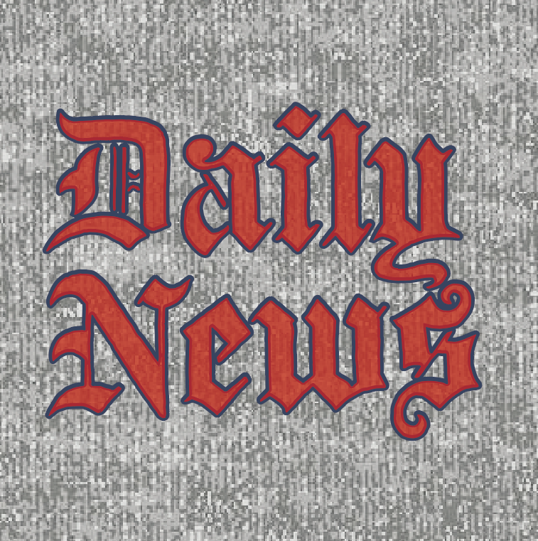 ★26AW★GIANT RAFFY PRINT L/ST(Daily News)