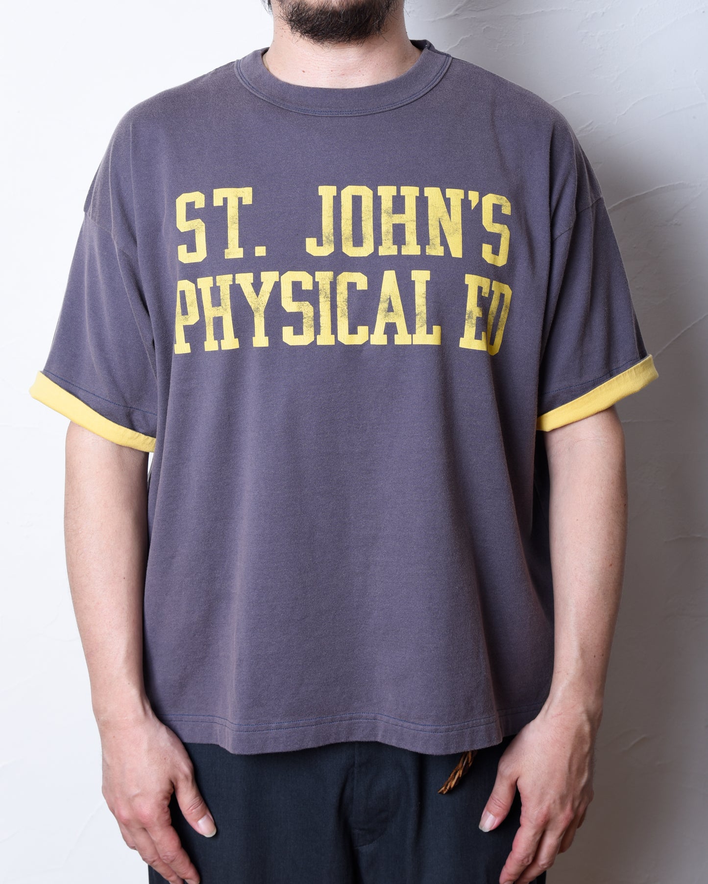 FAKE REVERSIBLE TEE(JOHNS)