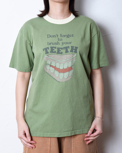 S/S NICKY RINGER TEE（TEETH)