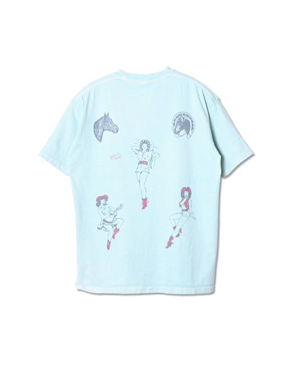 GIANT Tube PG Print S/S TEE(TEXAS)