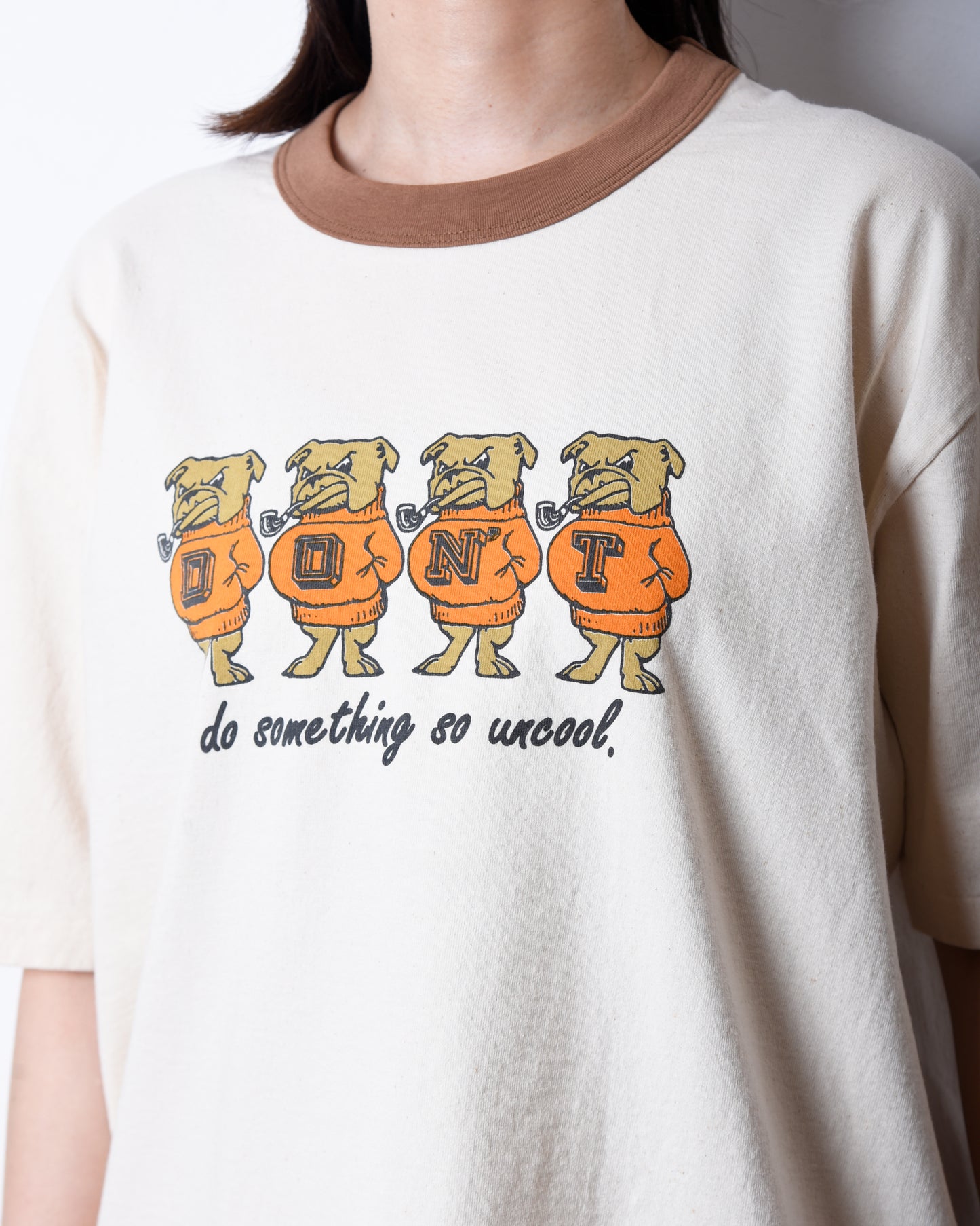 S/S NICKY RINGER TEE（DONT)
