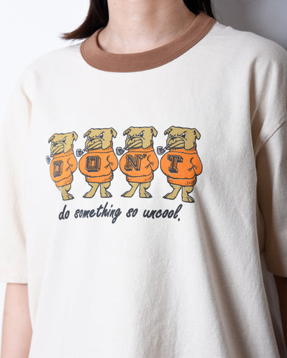 S/S NICKY RINGER TEE（DONT)