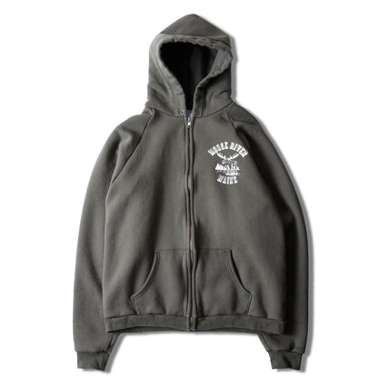 Faded Zip Hoodie