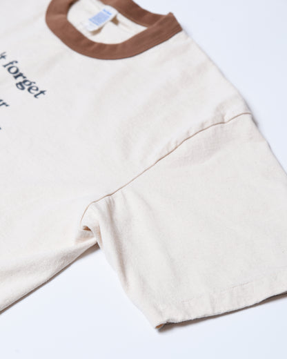 S/S NICKY RINGER TEE（TEETH)