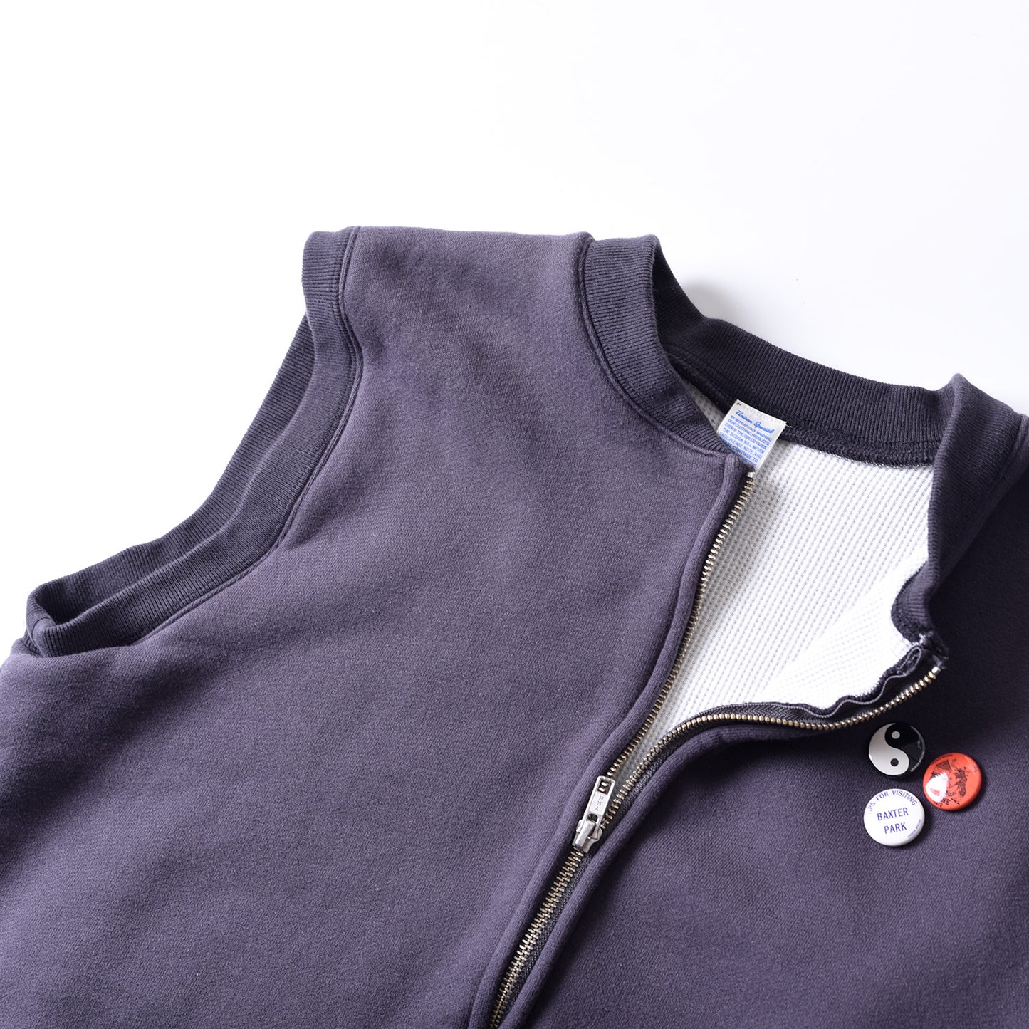 Faded Zip Vest