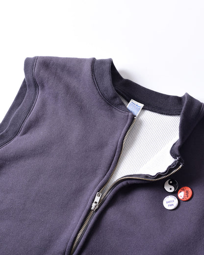 Faded Zip Vest